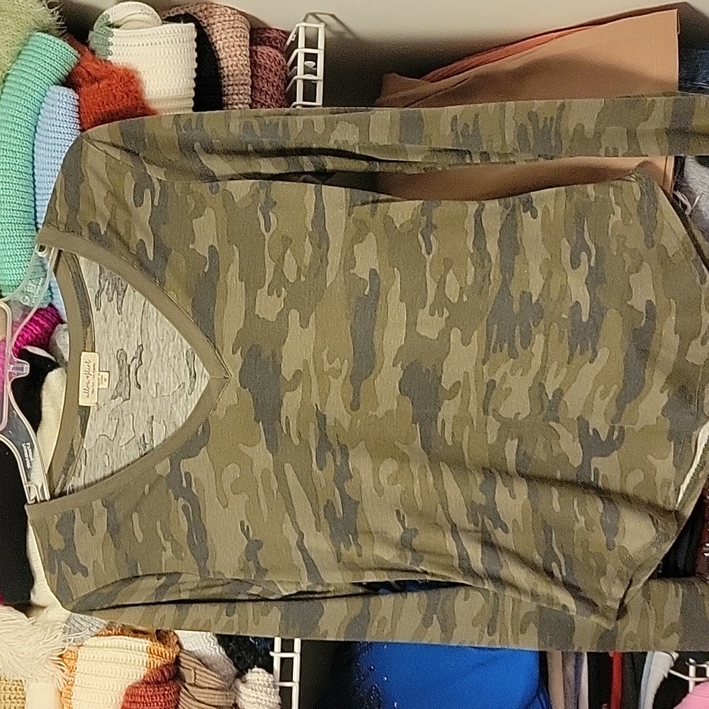 Long sleeve v-neck